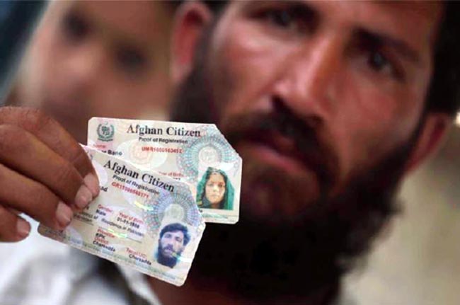 بیش از سه و نیم میلیون  شهروند افغانستان تابعیت پاکستانی دارند